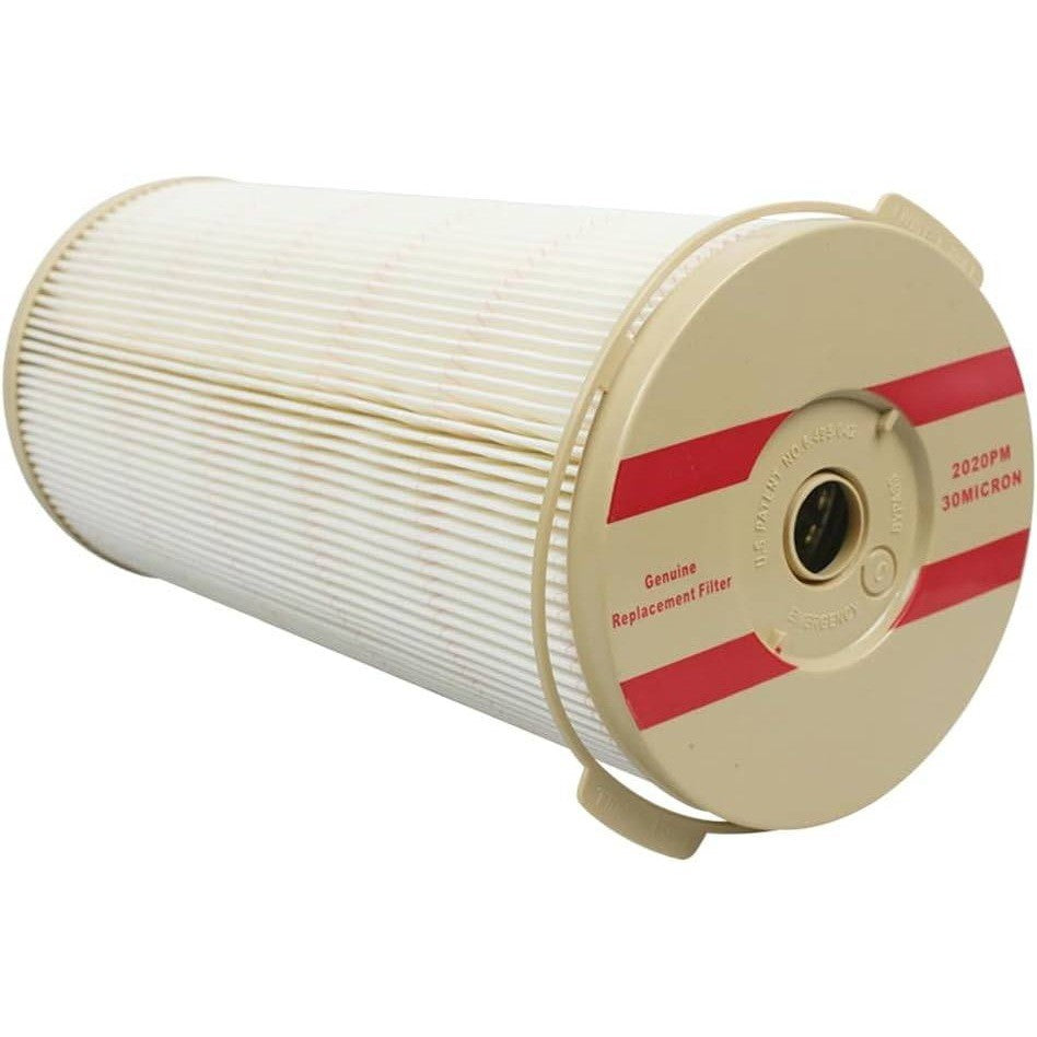 Set of 6 SEGULER 2020PM 30 Micron Diesel Fuel Filter Cartridge Compatible with