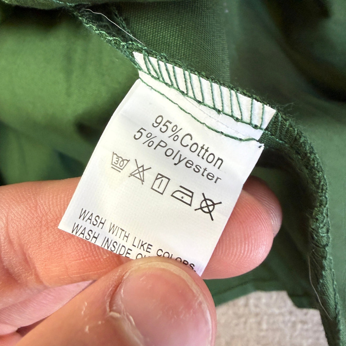 MSRP $51 IWEMEK Womens S Deep Green Fall 3/4 Sleeve 1950s Cocktail Swing Dress