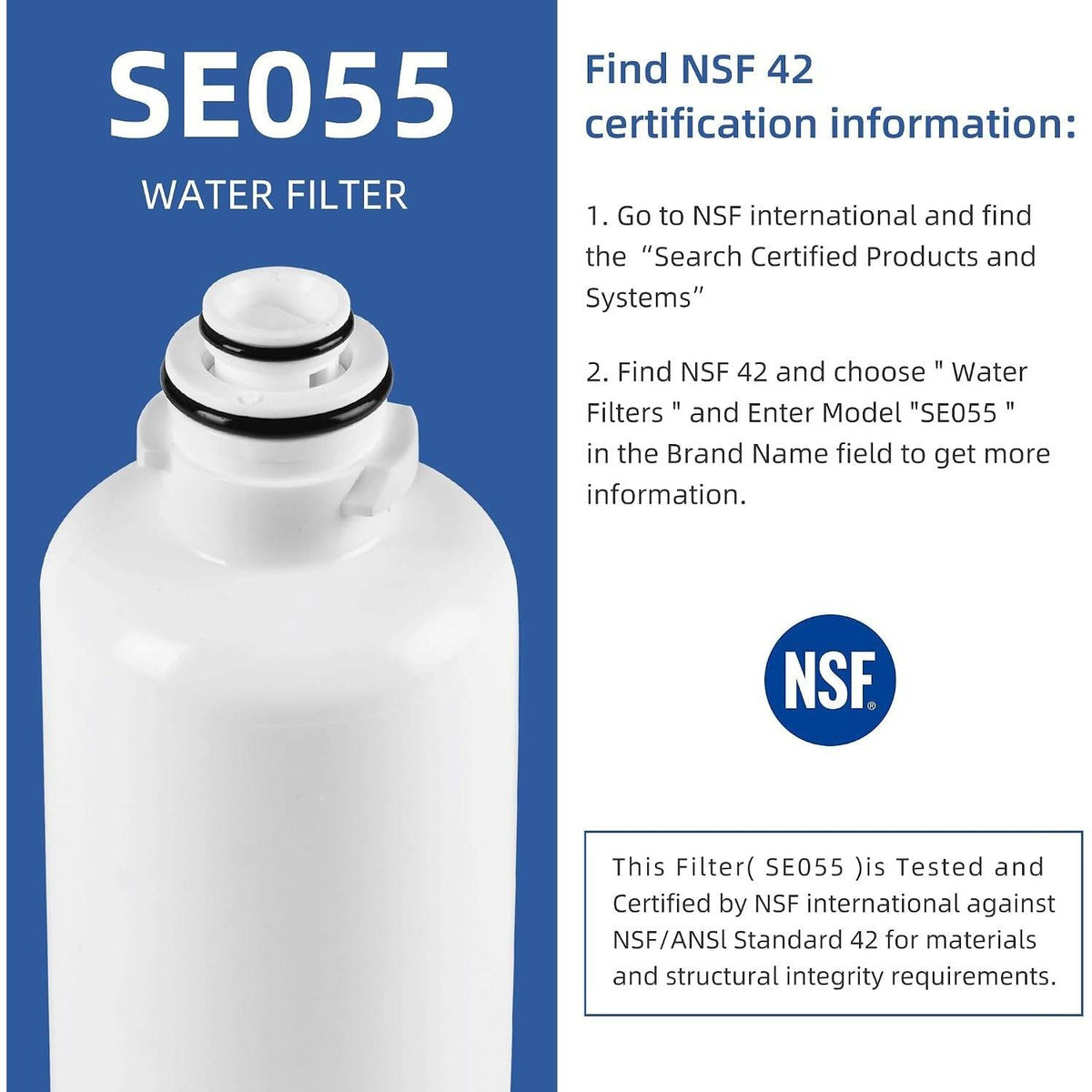 Pack of 3 SETFEEL 11032531 Ultra Clarity Pro Water Filter For Bosch Refrigerator