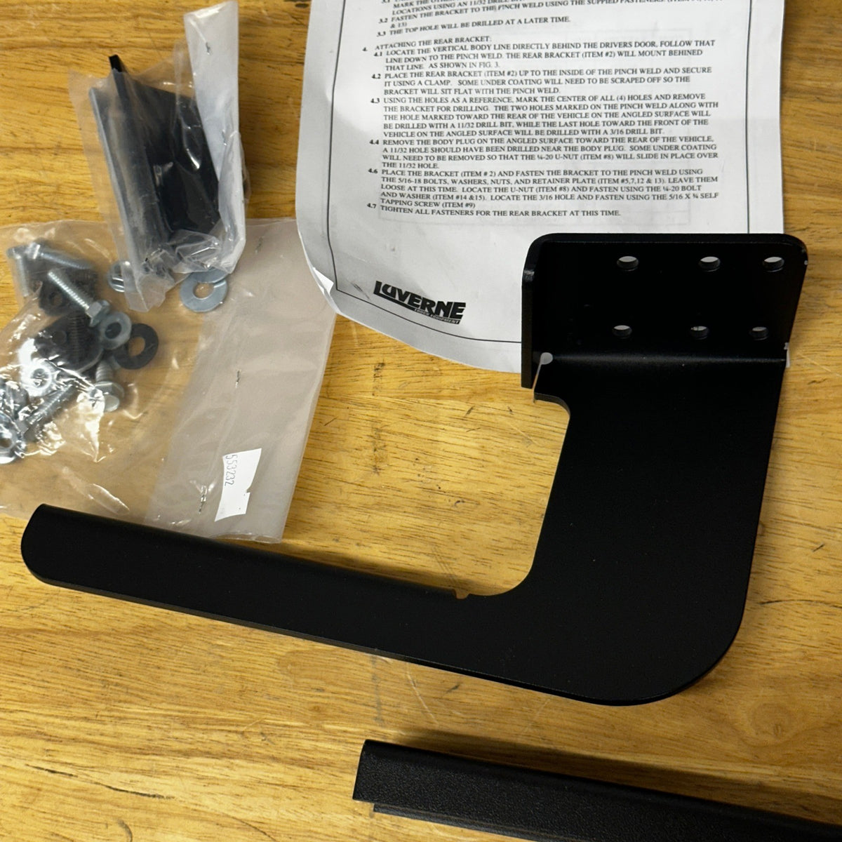 Luverne 401470 Bracket Kit - Driver Side Only