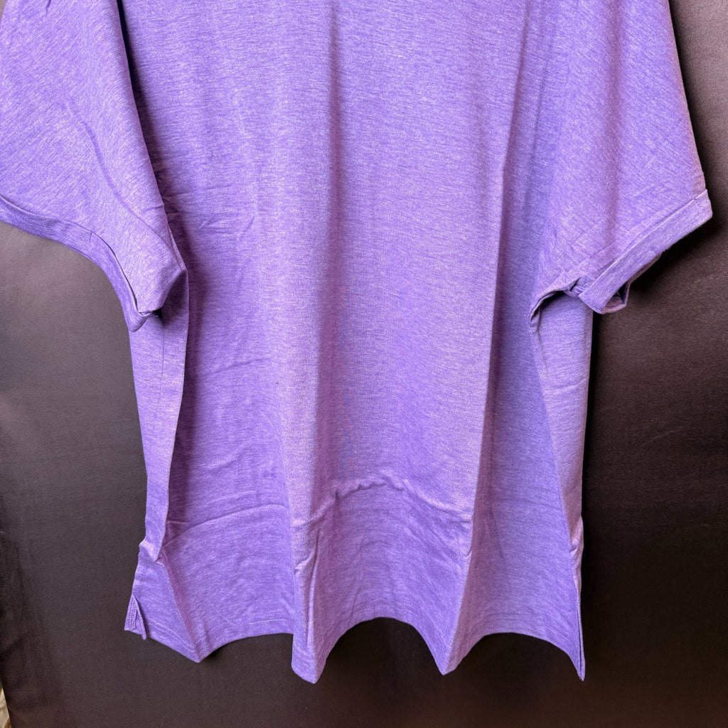 Women's 2XL-3XL Top V Neck Short Sleeve T-Shirt Oversized Shirt Soft Loose Casua