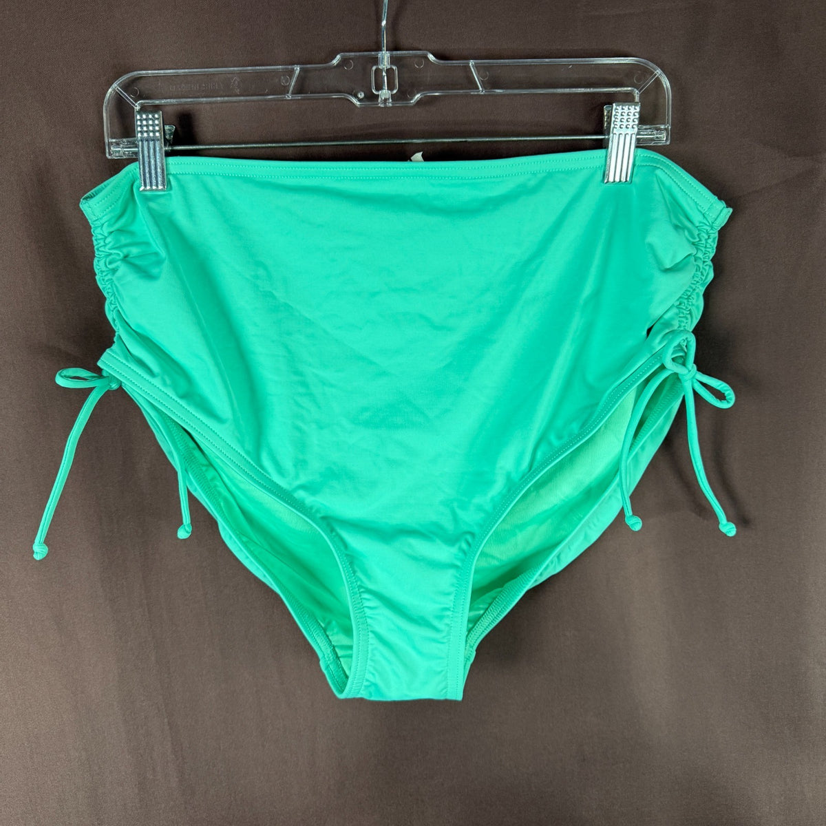 Lands’ End Women's XS, S-L LONG Adjustable High Waisted Bikini Swim Bottoms Chlo
