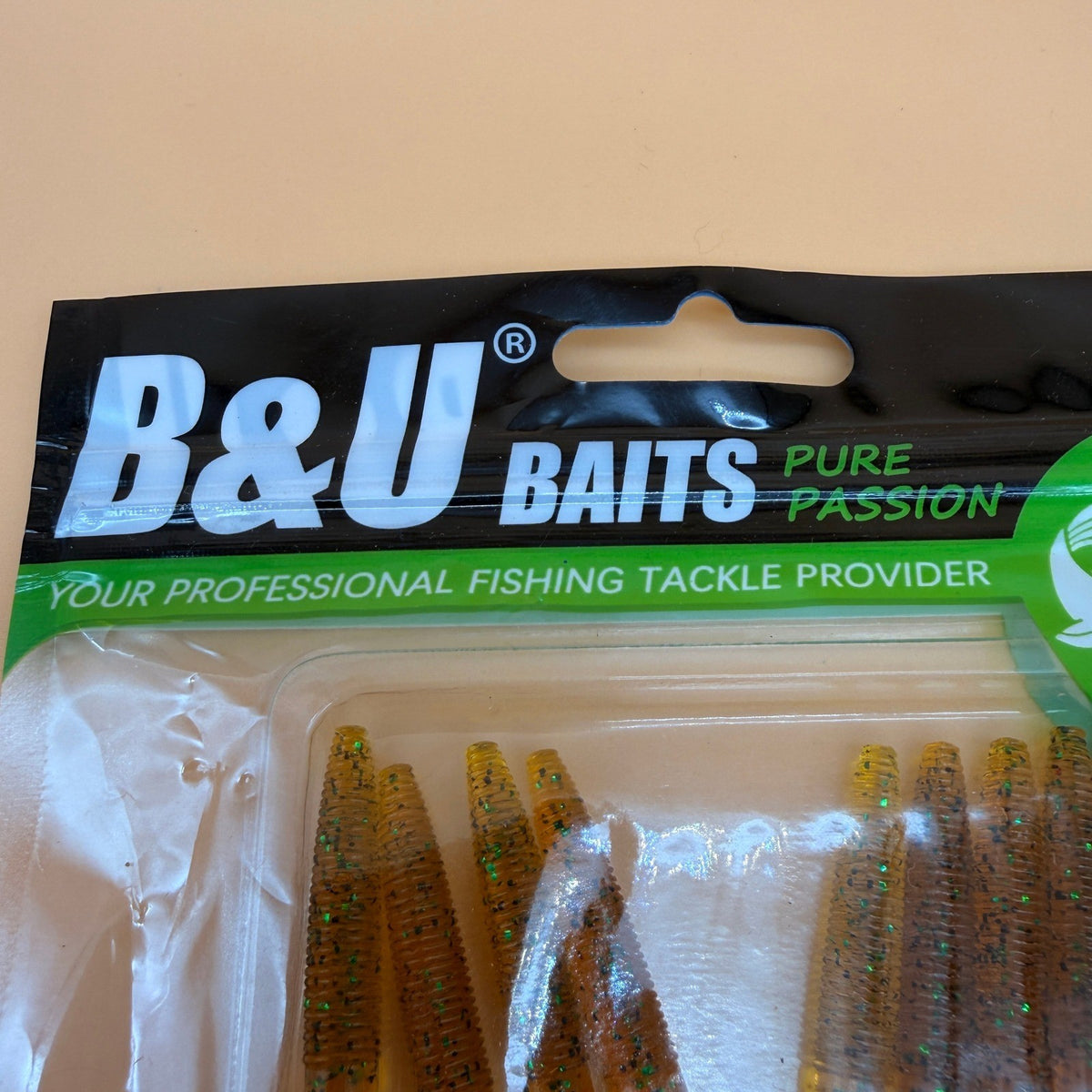 Pack of 10 B&U Multi Light Brown Floating Senko Worms Bass Fishing Lure Ned Wack