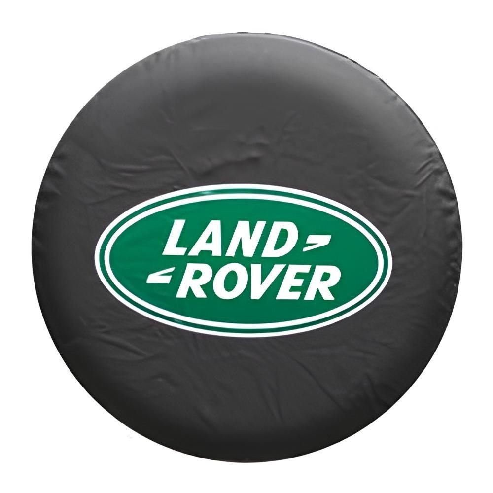 Land Rover Spare Tire Cover Black 14"/23″-27″ 2xl Vinyl Wheel Protector