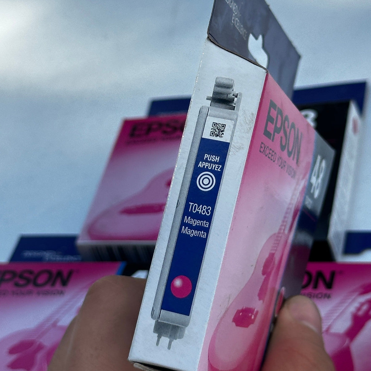 Set of 5 Epson 48 T048320 Magenta Ink Cartridge EXP 01/2022