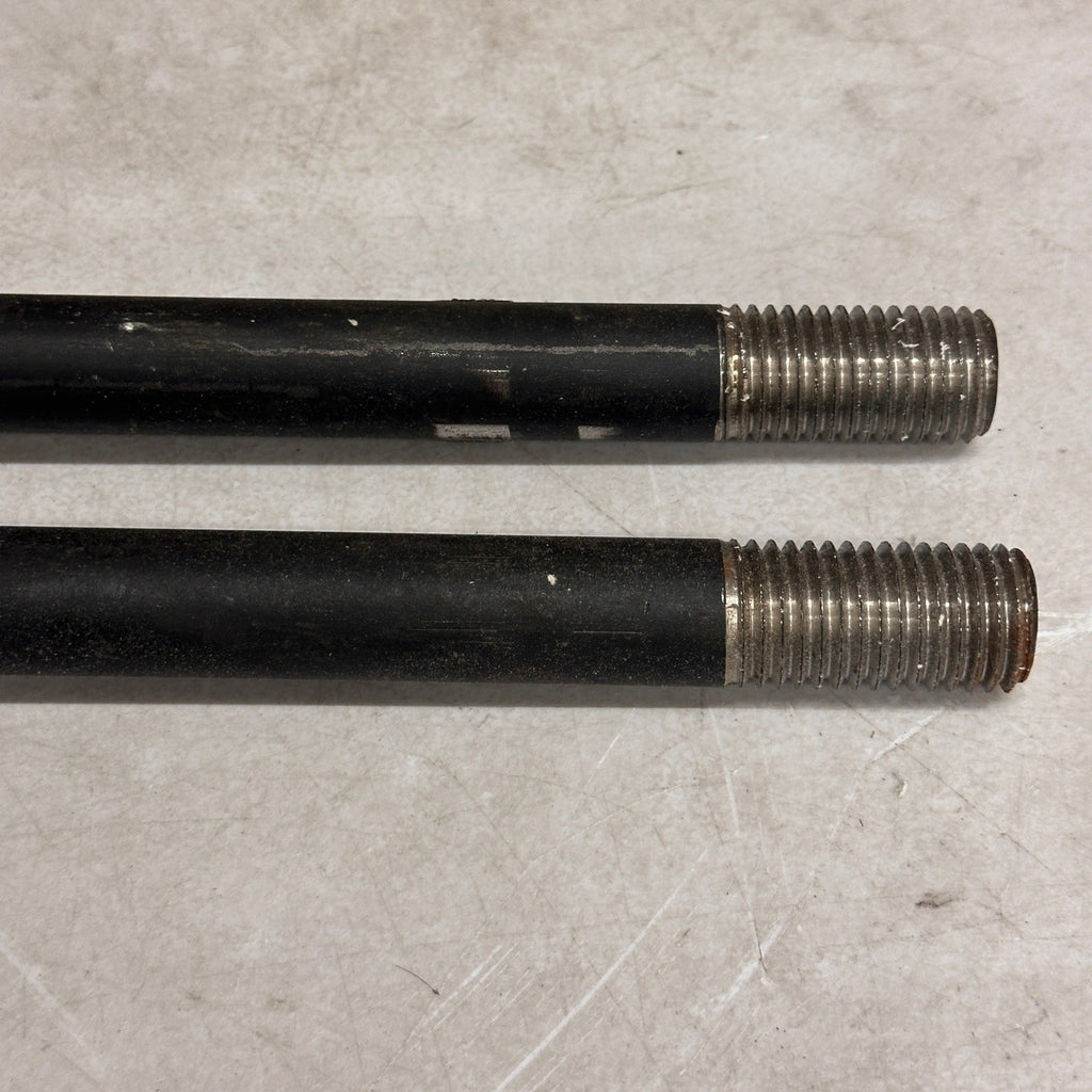 Set of 2 Heavy Hex Cap Screws Bolts 1-8 x 24 ASTM A325