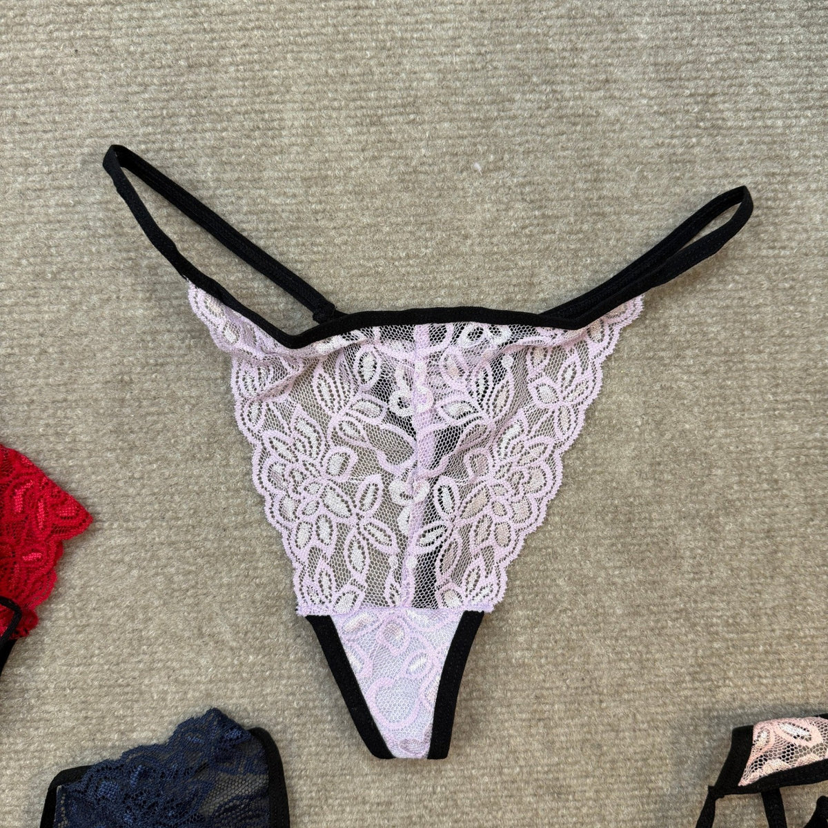 Pmrxi 10 Pack Floral Lace Women's S G-Strings & Thongs Comfortable Low Rise