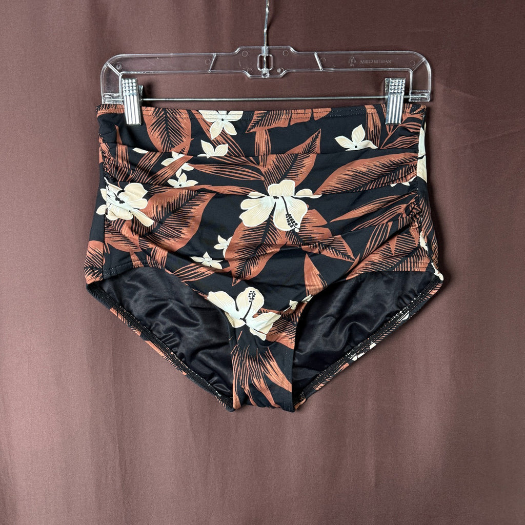 Lands' End Women's XS-L, XS-L LONG Retro Tummy Control High Waist Bikini Swim Bo
