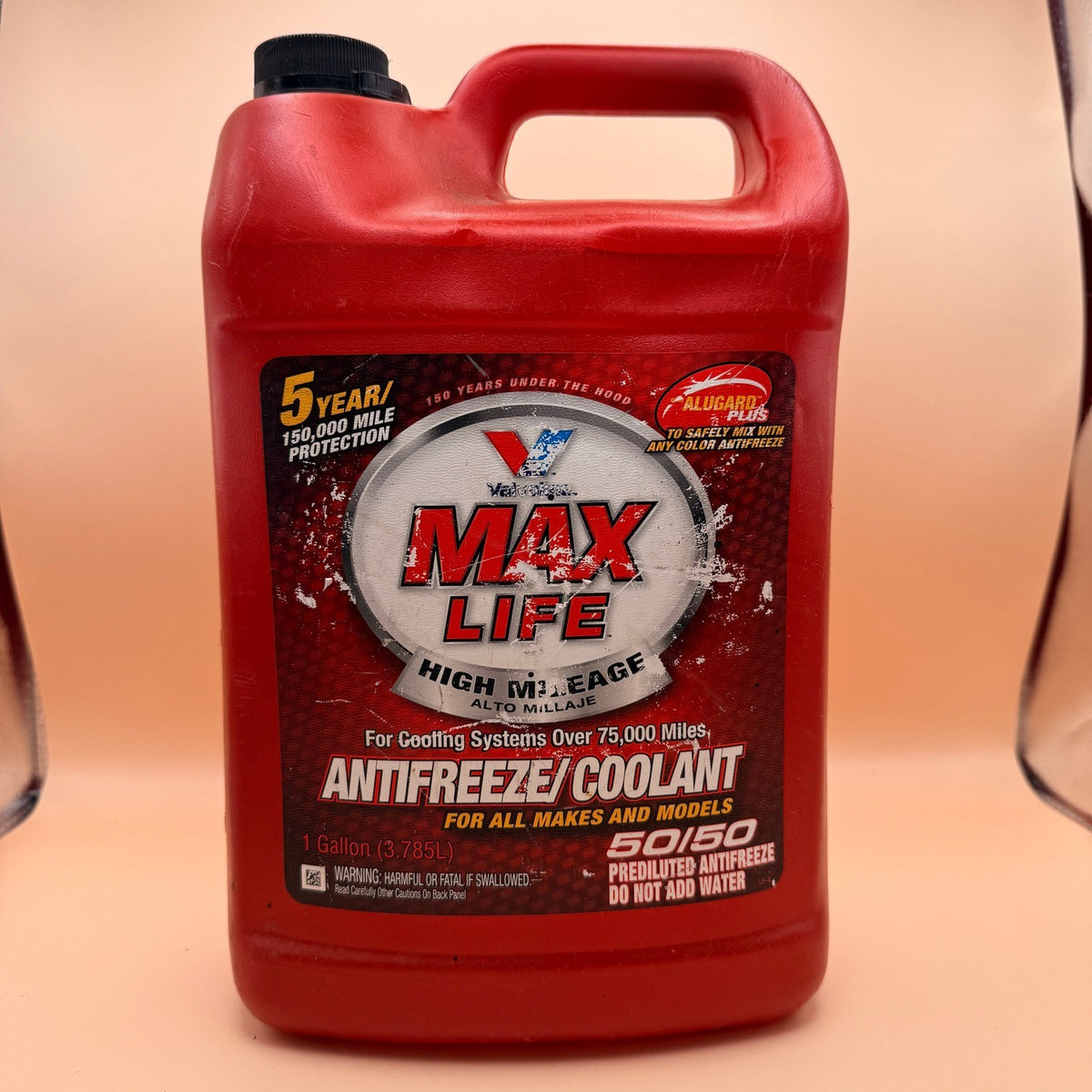 Valvoline 719005 MaxLife Antifreeze Coolant, Prediluted 50/50, 1 Gal, Ready to U