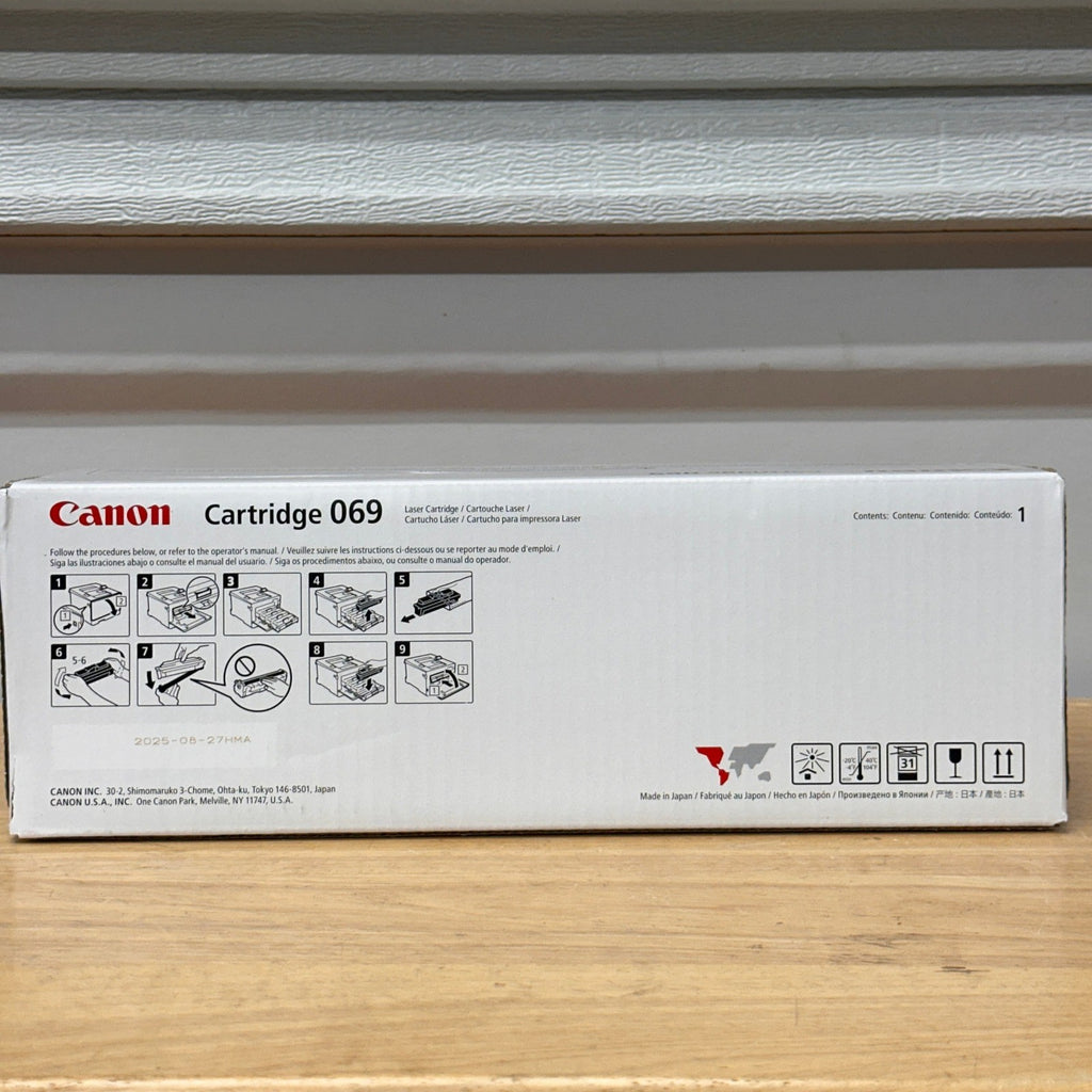 Canon 069 5093C001 Cyan Toner Cartridge LBP674C MF750C Series DAMAGED BOX