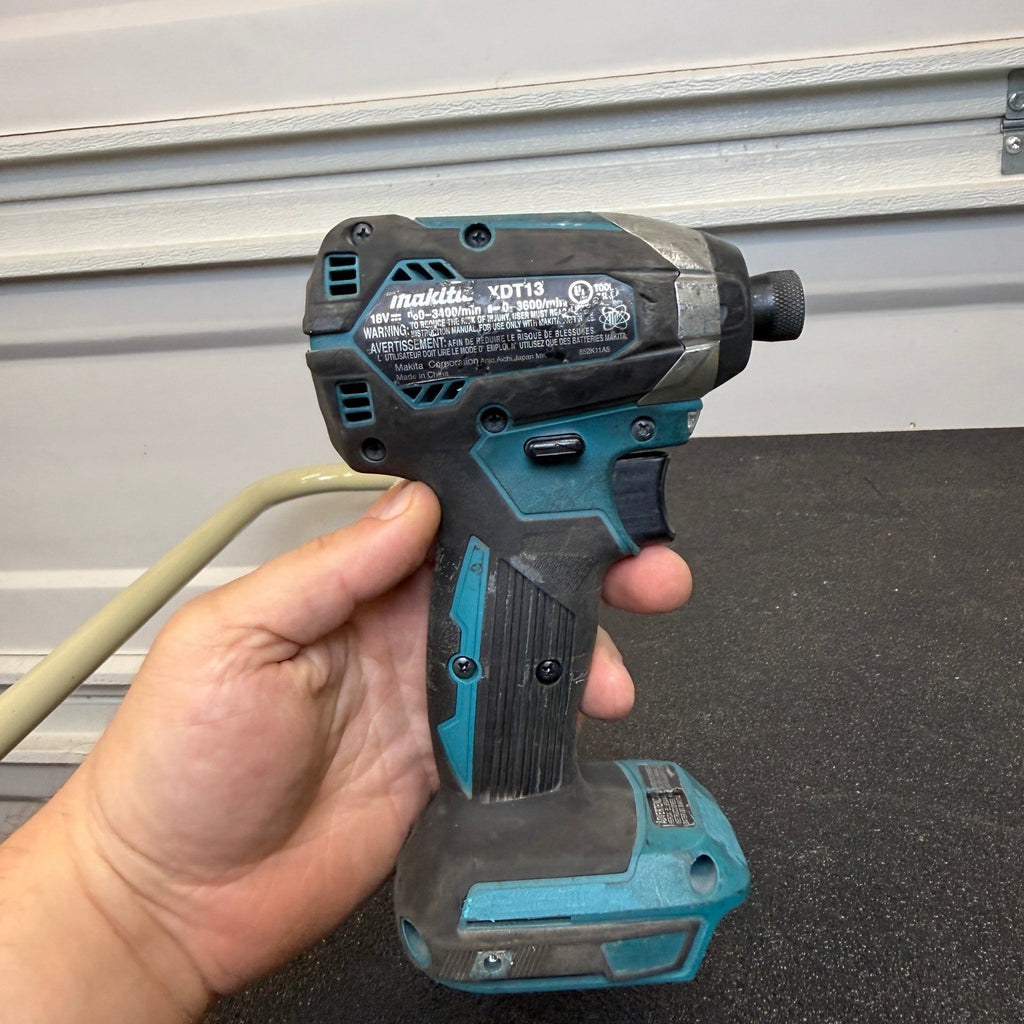Makita XDT13 LXT 18V Li‑Ion 1/4" Brushless Cordless Impact Driver, Tool Only