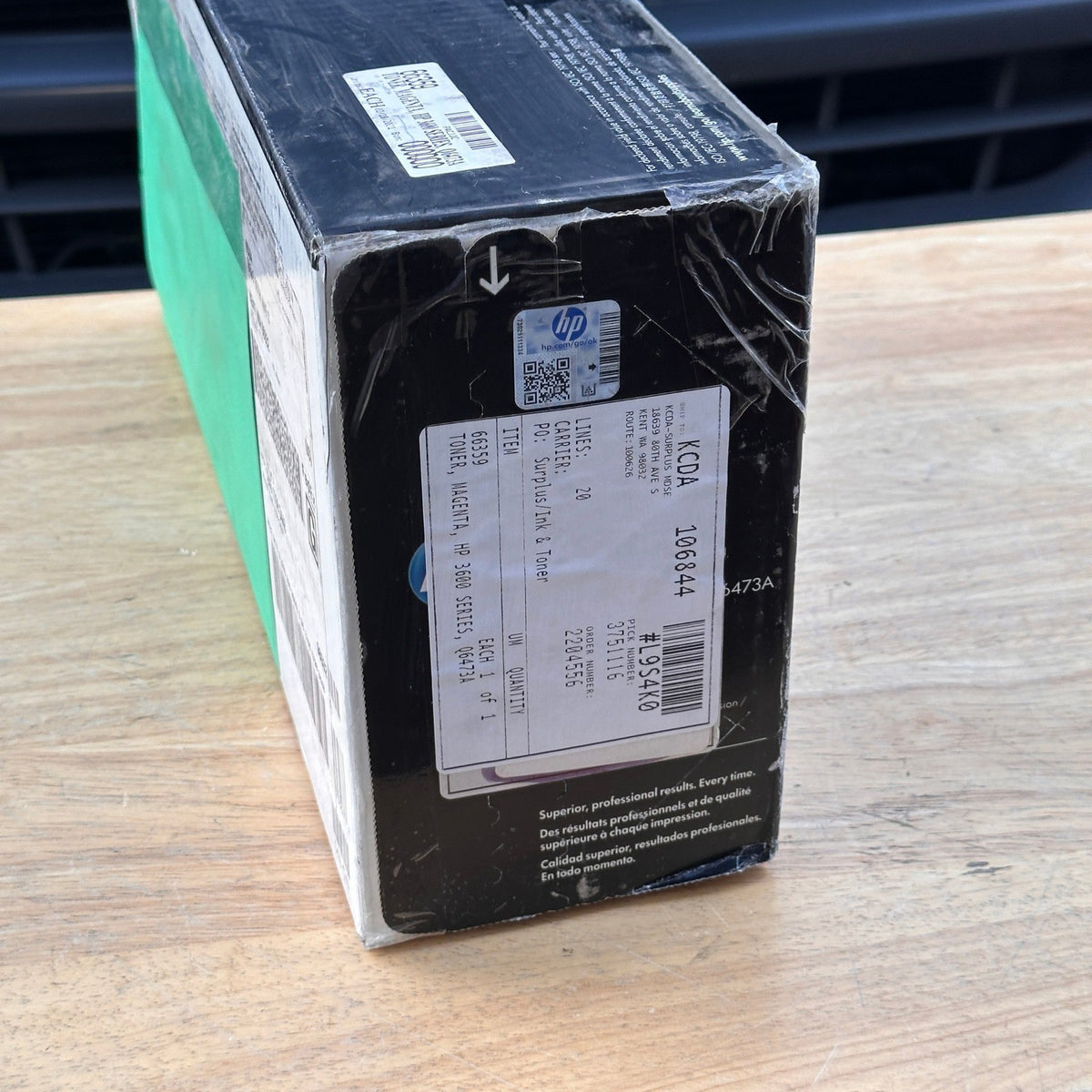 HP 502A Magenta Print Cartridge Q6473A for LaserJet 3600 Sealed