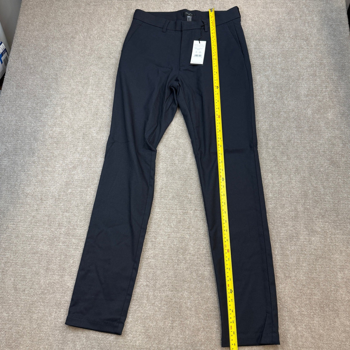 NWT New Look Men's Navy Blue 28R Plain Skinny Trouser Chinos Dress Pants