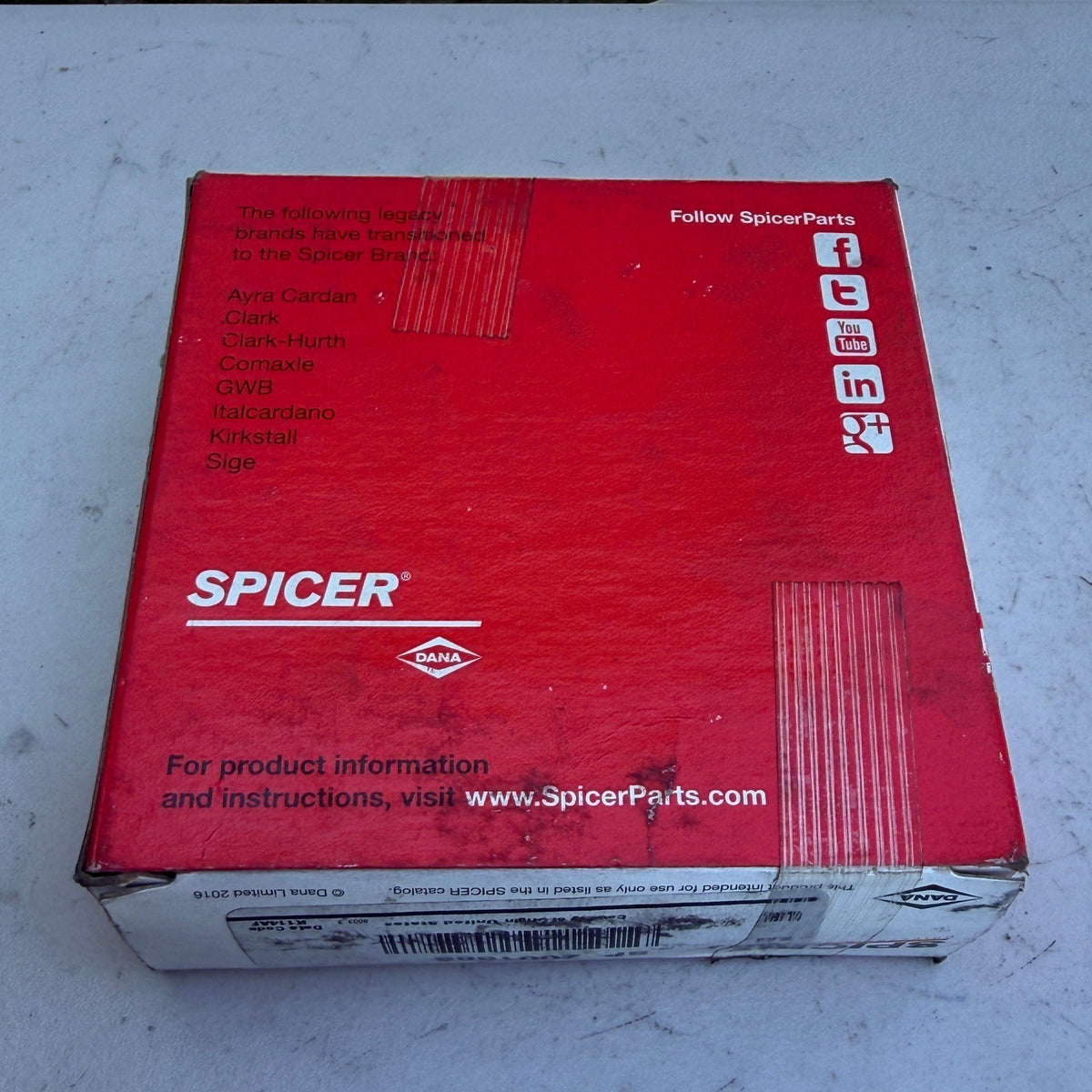 Dana Spicer SP 2001888 Drive Axle Shaft Wheel Hub Oil Seal Ford F-450 F-550