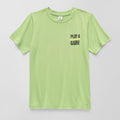 MSRP $16 Xersion Kid Boys L 14/16 Fair Green Short Sleeve Active T-Shirt Crew