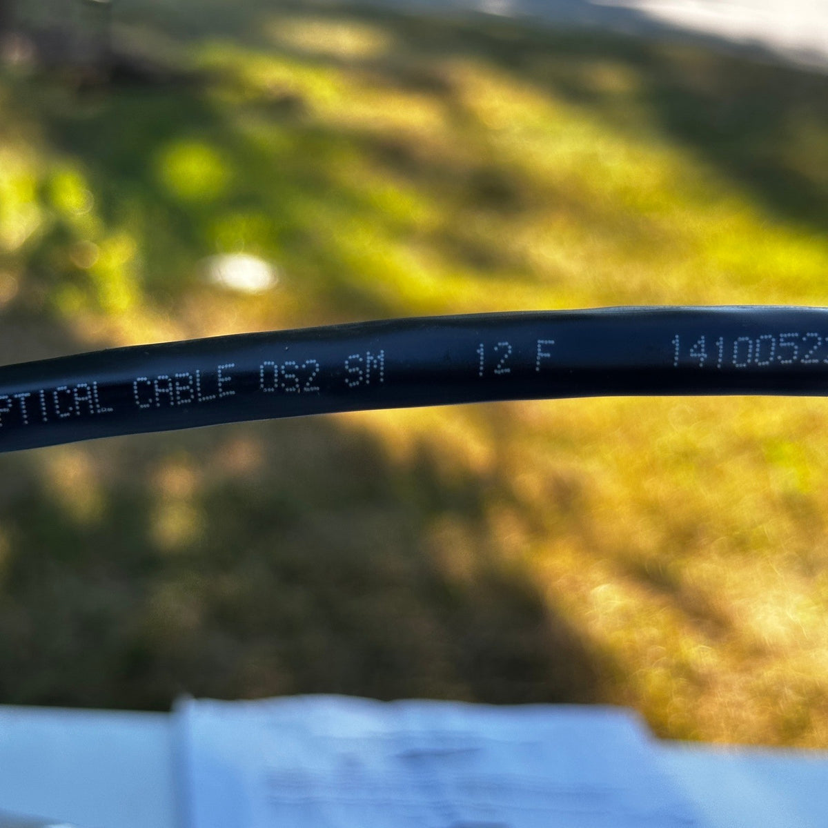Fiberdyne Fiber Optic CATV Entrance Cable 150 ft