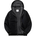 MSRP $39 Fozexi Men's L Fleece Heavyweight Full Zip Hoodie Sweatshirt Jacket