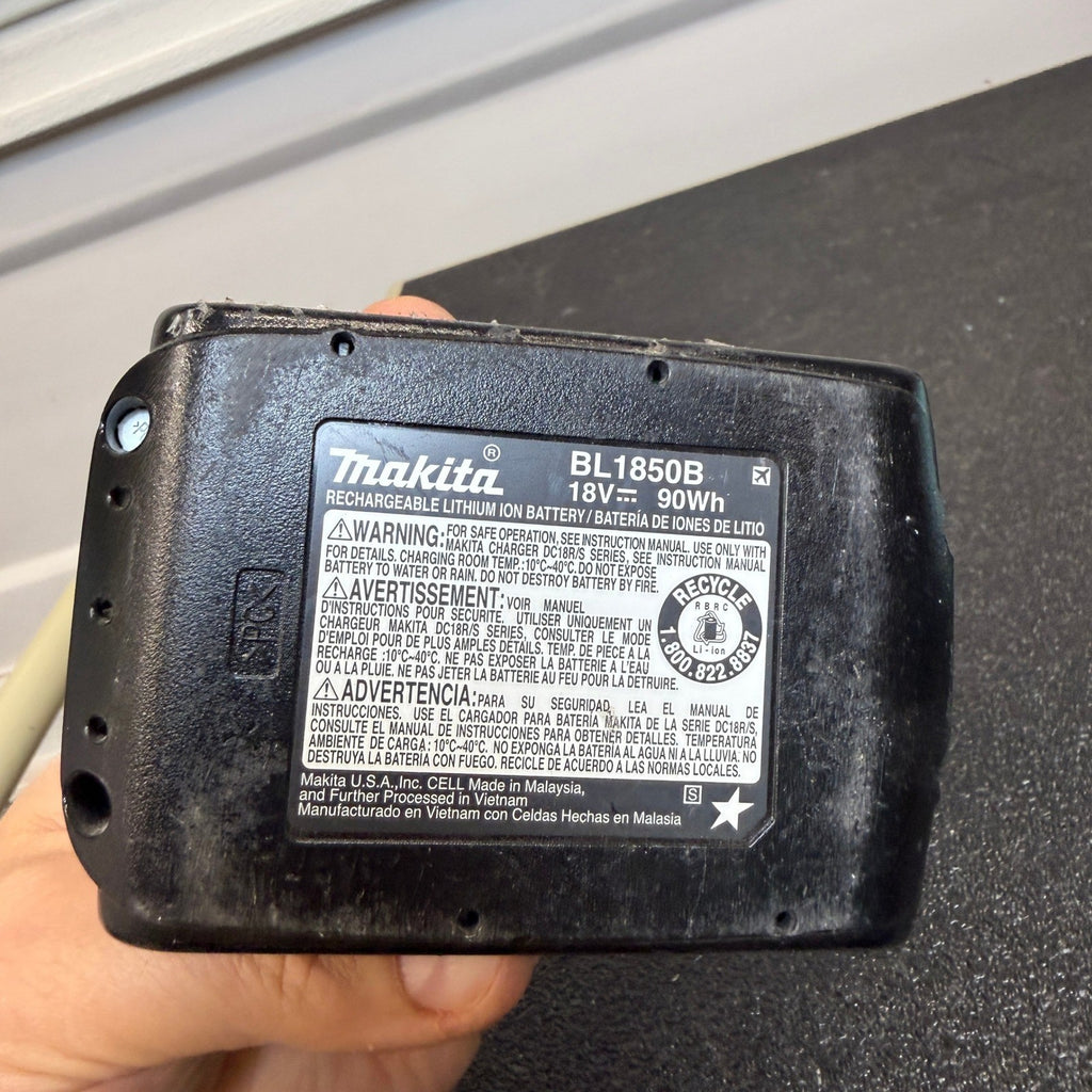 Genuine Makita BL1850B 18V Black Lithium‑Ion Battery Rechargeable 5.0Ah