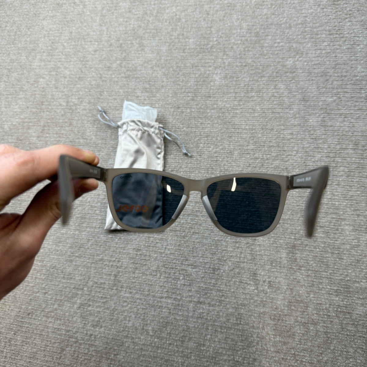 MSRP $23 Jefoo Polarized Sports Sunglasses for Women Men Running Retro Trendy