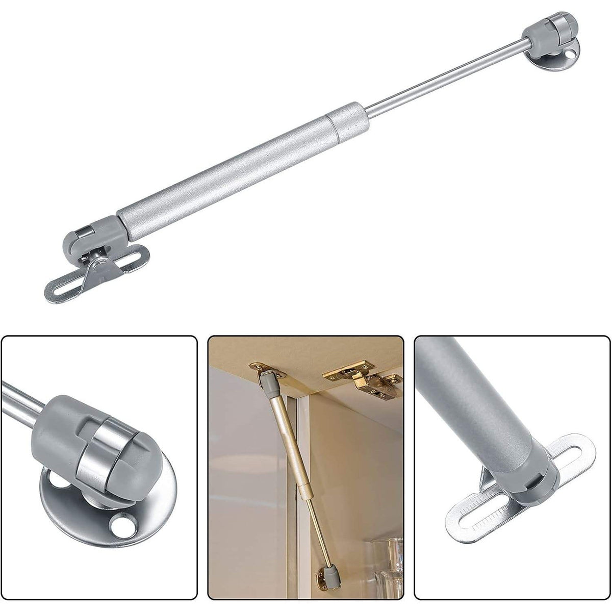 Set of 4 HexinYigjly Gas Springs Struts 100N 22.5LB Cabinet Door Lid Lift Suppo