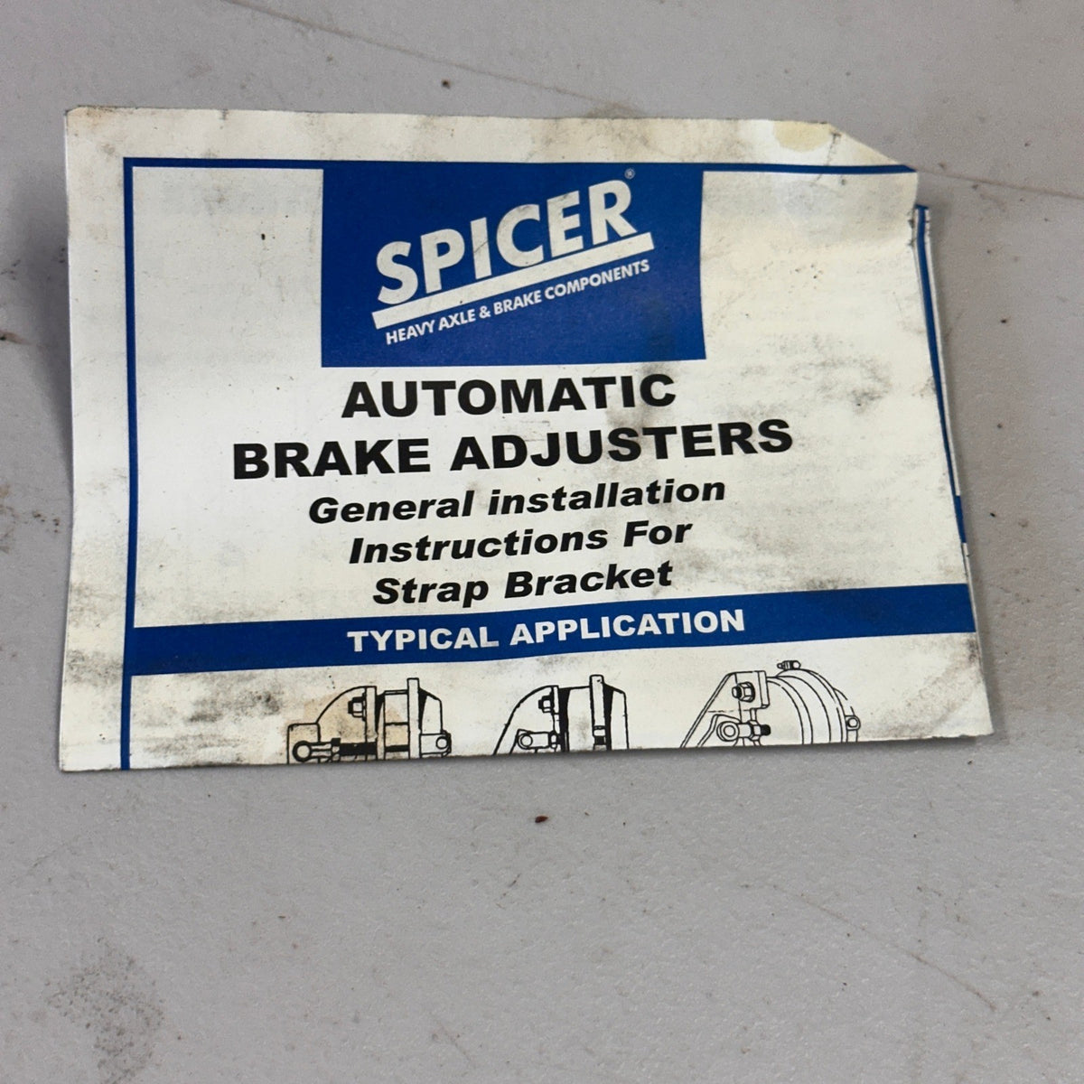 Dana Spicer 315307 Automatic Slack Adjuster 1-1/2" 10 Spline 5-1/2" Arm w/ Tool