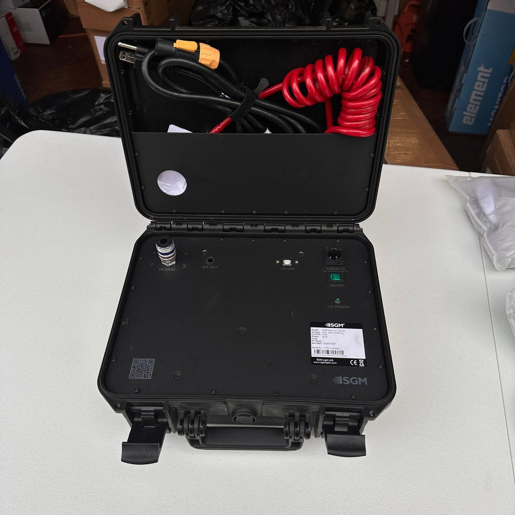 SGM Vacuum Test Kit 83061136-F for SGM IP-Rated Series Fixtures, Hard Case