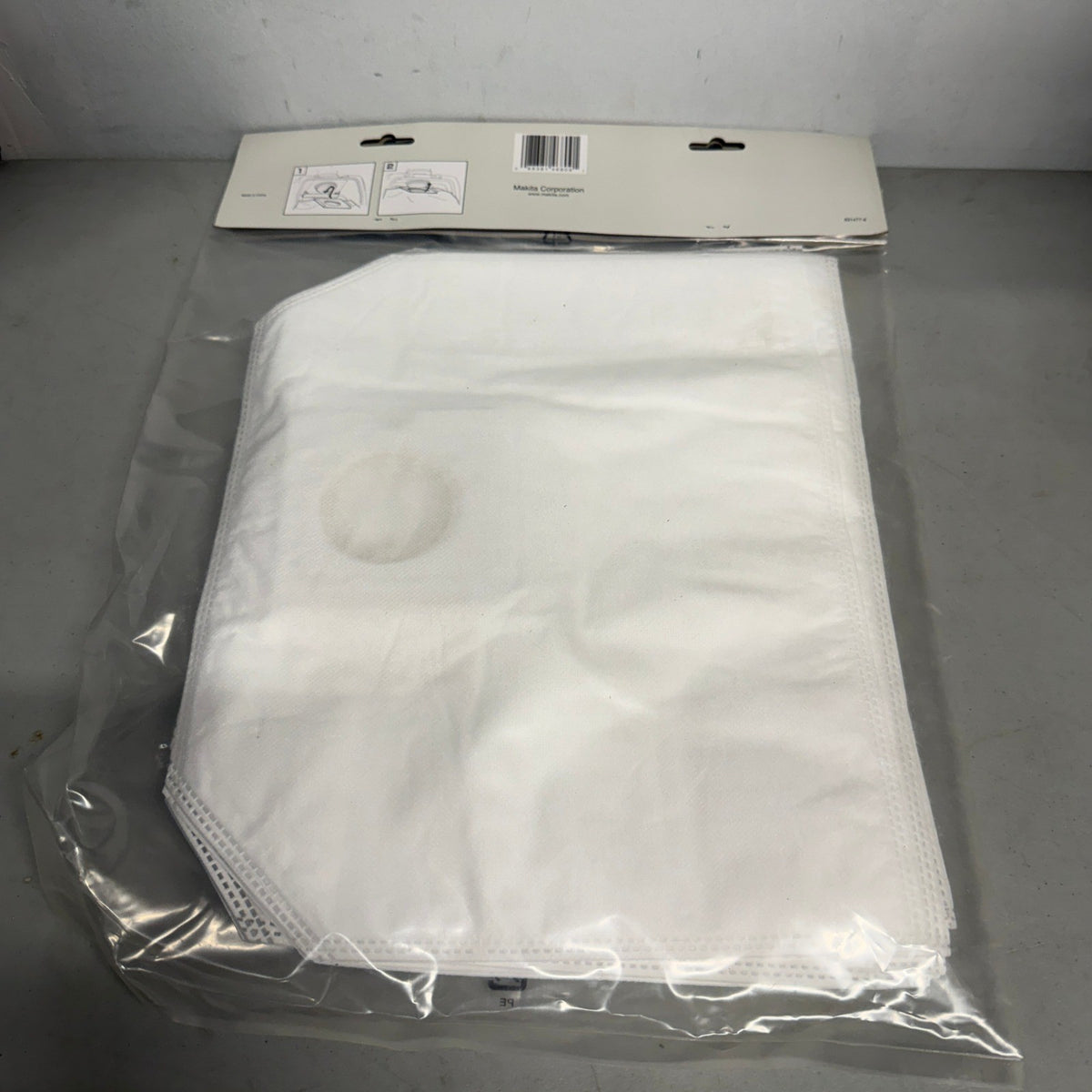 Pack of 10 Makita 197902-0 Filter Dust Bags for XCV05Z