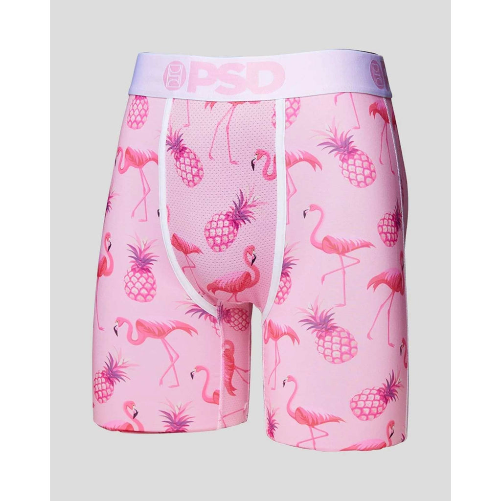 MSRP $73 PSD 3-Pack Men's M Boxer Briefs Flamingo Jungle Standard Length Underw