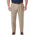 MSRP $80 Haggar HD90651 Mens 54W x 30L Med Khaki Classic Fit Dress Pants Big &