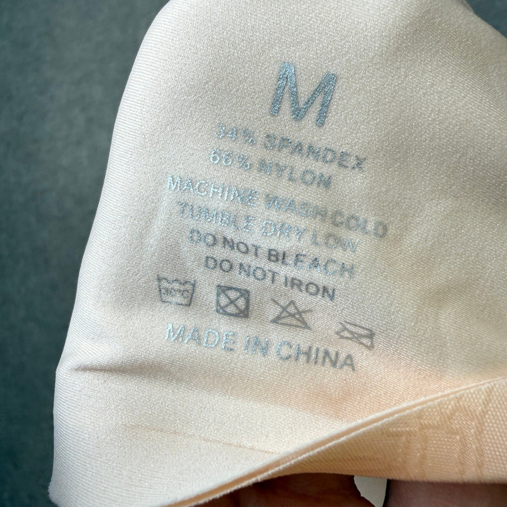 MSRP $26 Vertvie Women's M Seamless Jelly Bra No Underwire Supportive Bralette