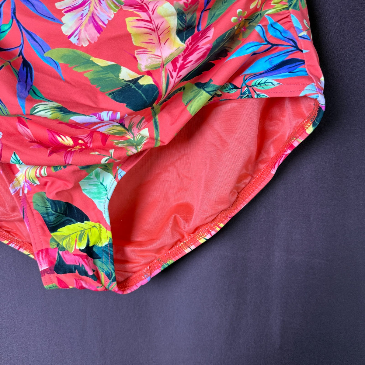 Lands' End Women's XS-L, S-M LONG High Waist Classic Bikini Bottoms Chlorine Res