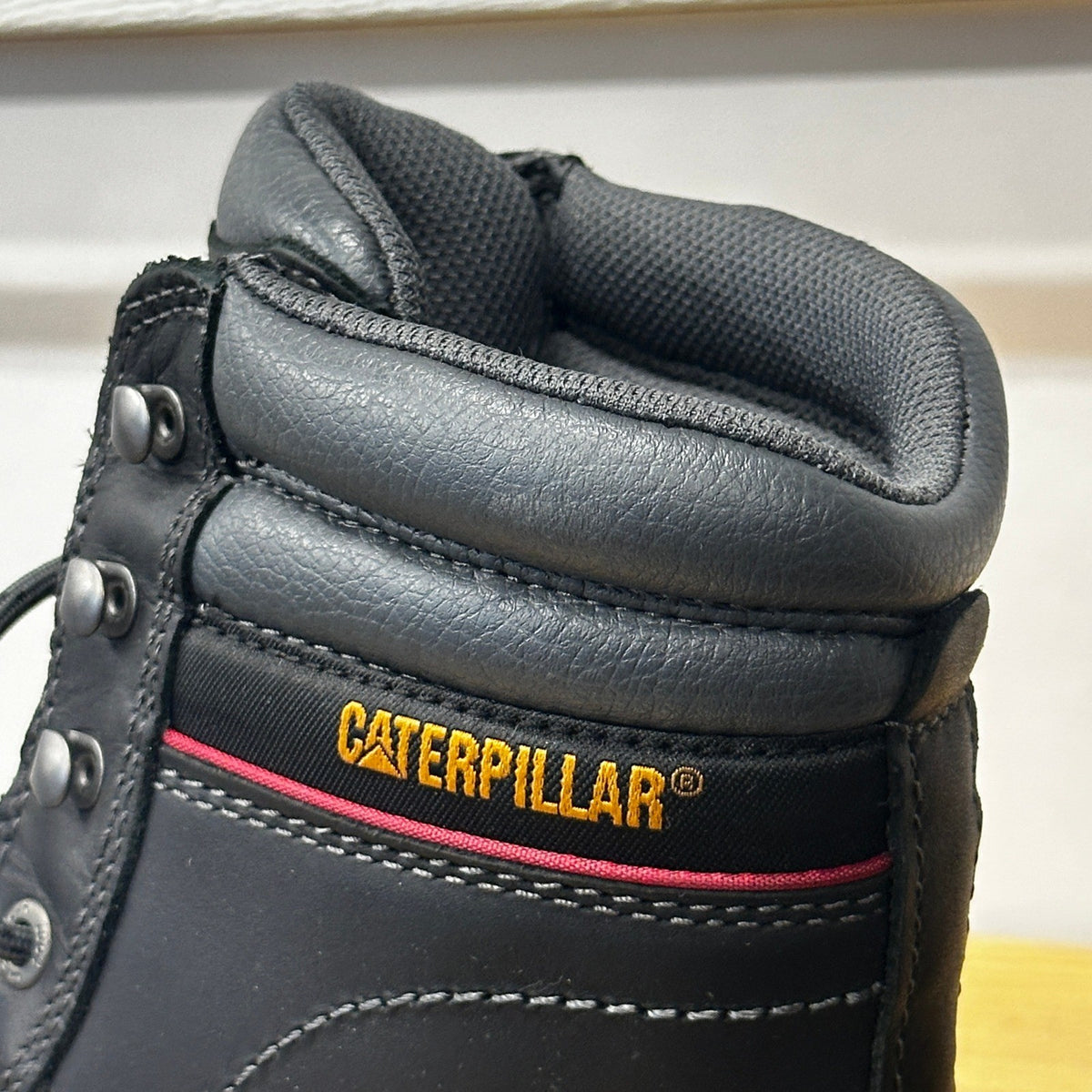 CAT Caterpillar Women's US 10 Black Echo Waterproof Steel Toe Work Boot