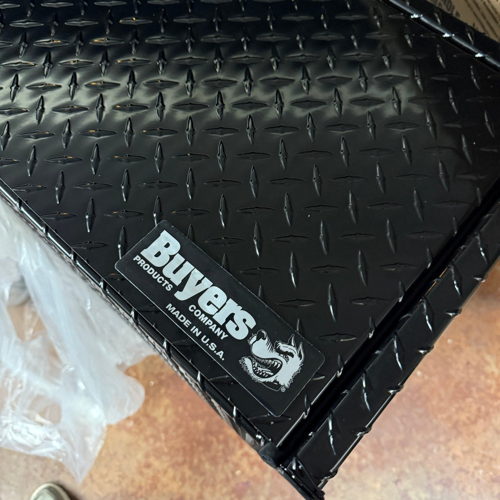 Buyers Products 1721551, 72x13x16" Black Diamond Tread Topsider Truck Box Alum