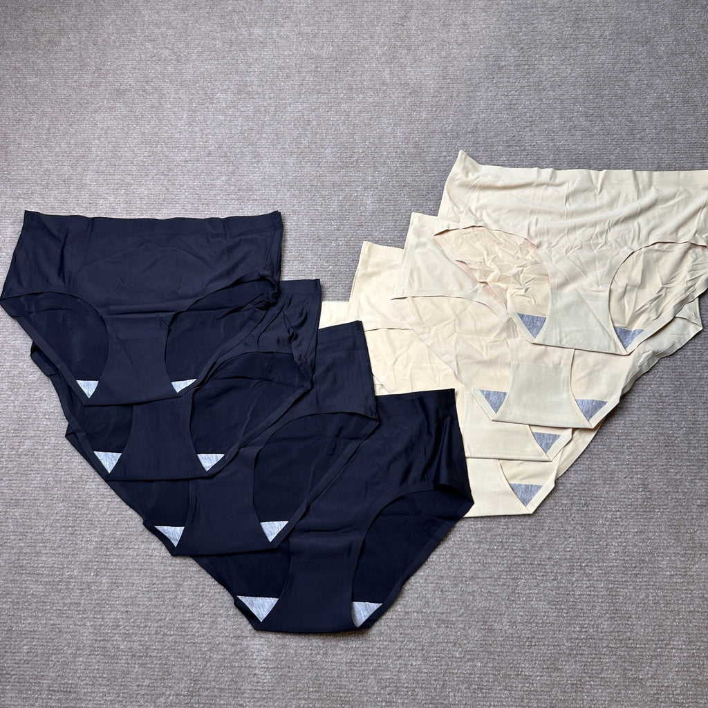 MSRP $30 Finihen 8 Pack Teen Girls 15-16Y Black, Flesh Underwear Seamless Stret