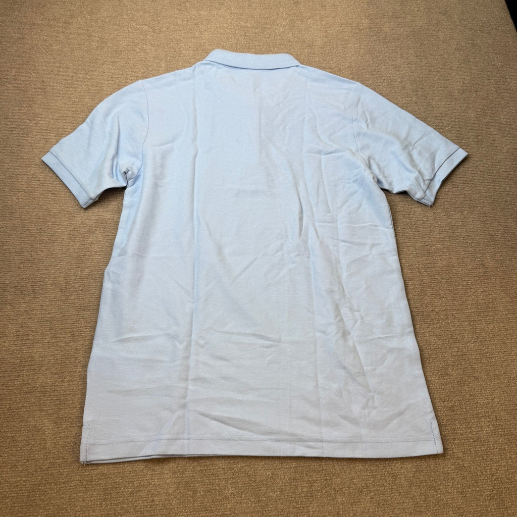Izod Kids Boys XL 18/20 Husky Light Blue Polo Shirt Short Sleeve