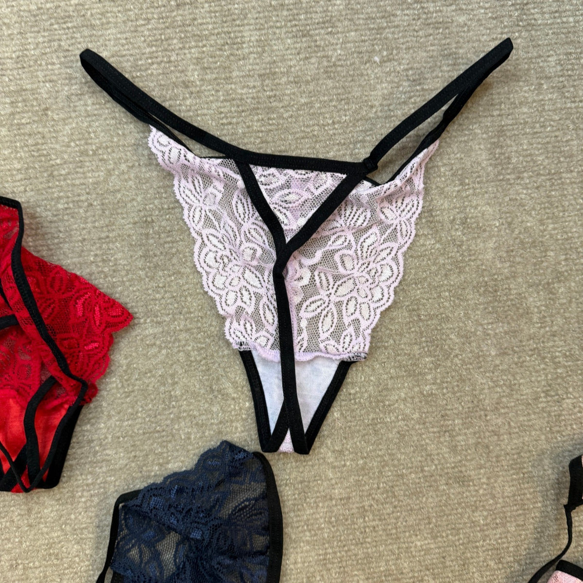 Pmrxi 10 Pack Floral Lace Women's S G-Strings & Thongs Comfortable Low Rise