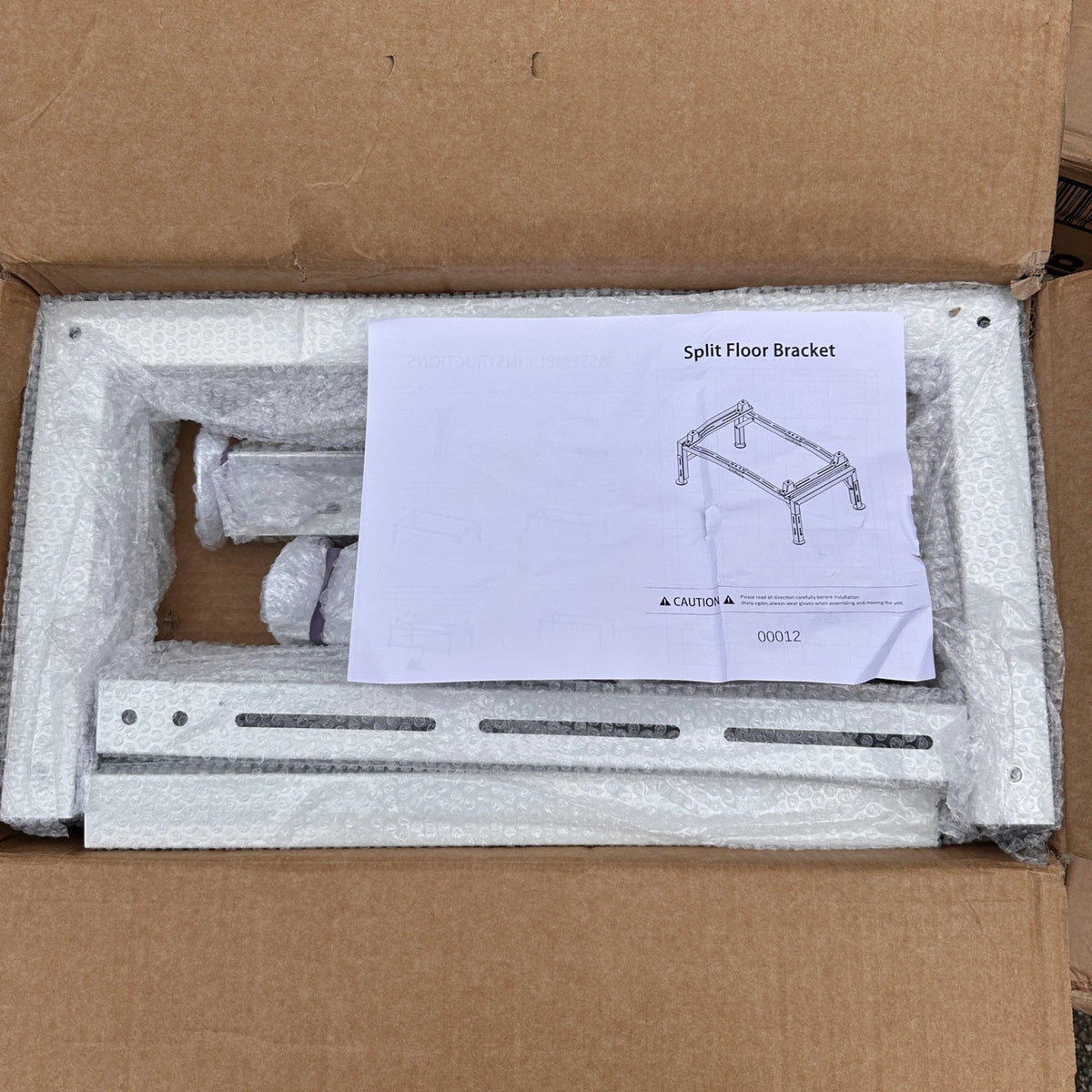 Fanmoss Mini Split Adjustable Ground Stand for 9000-36000 BTU 440LBS Load Capac
