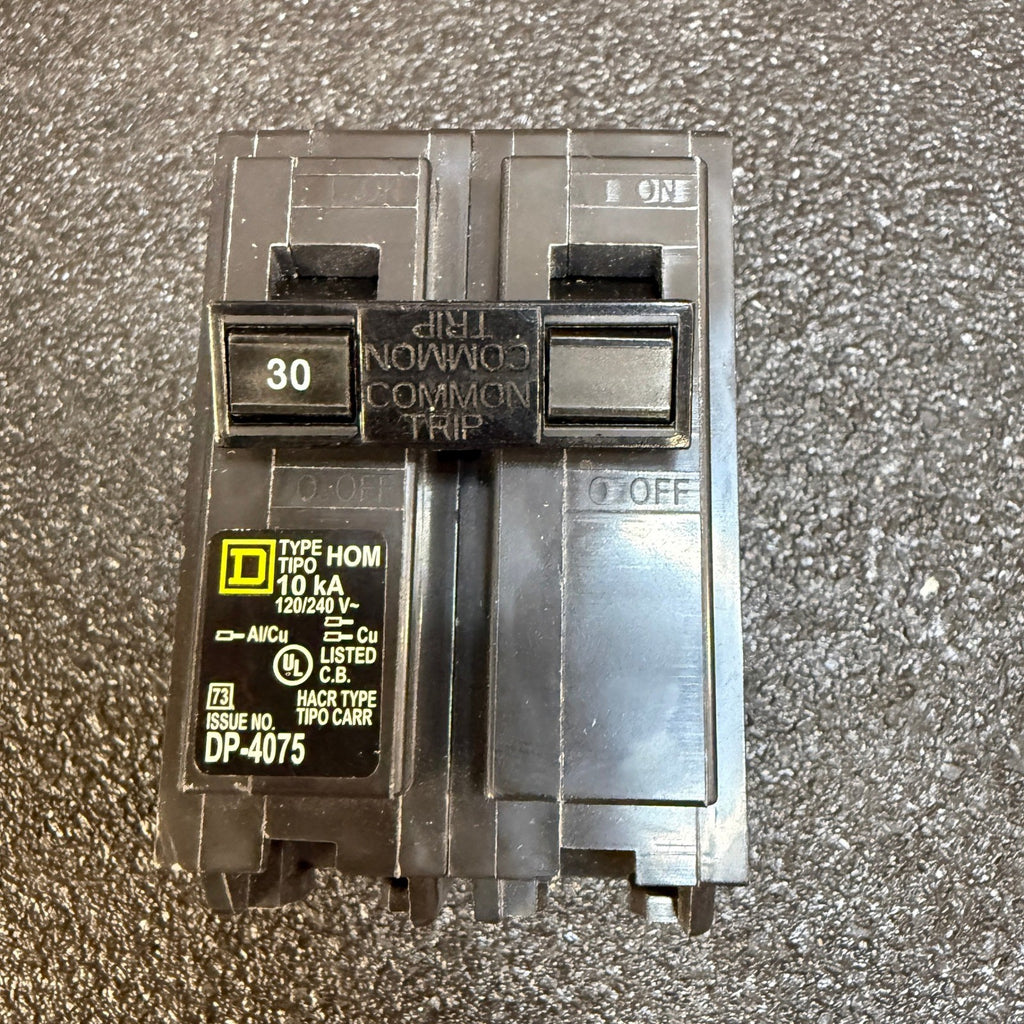 Square D HOM230 30A 2 Pole Homeline Circuit Breaker 120/240V DP4075