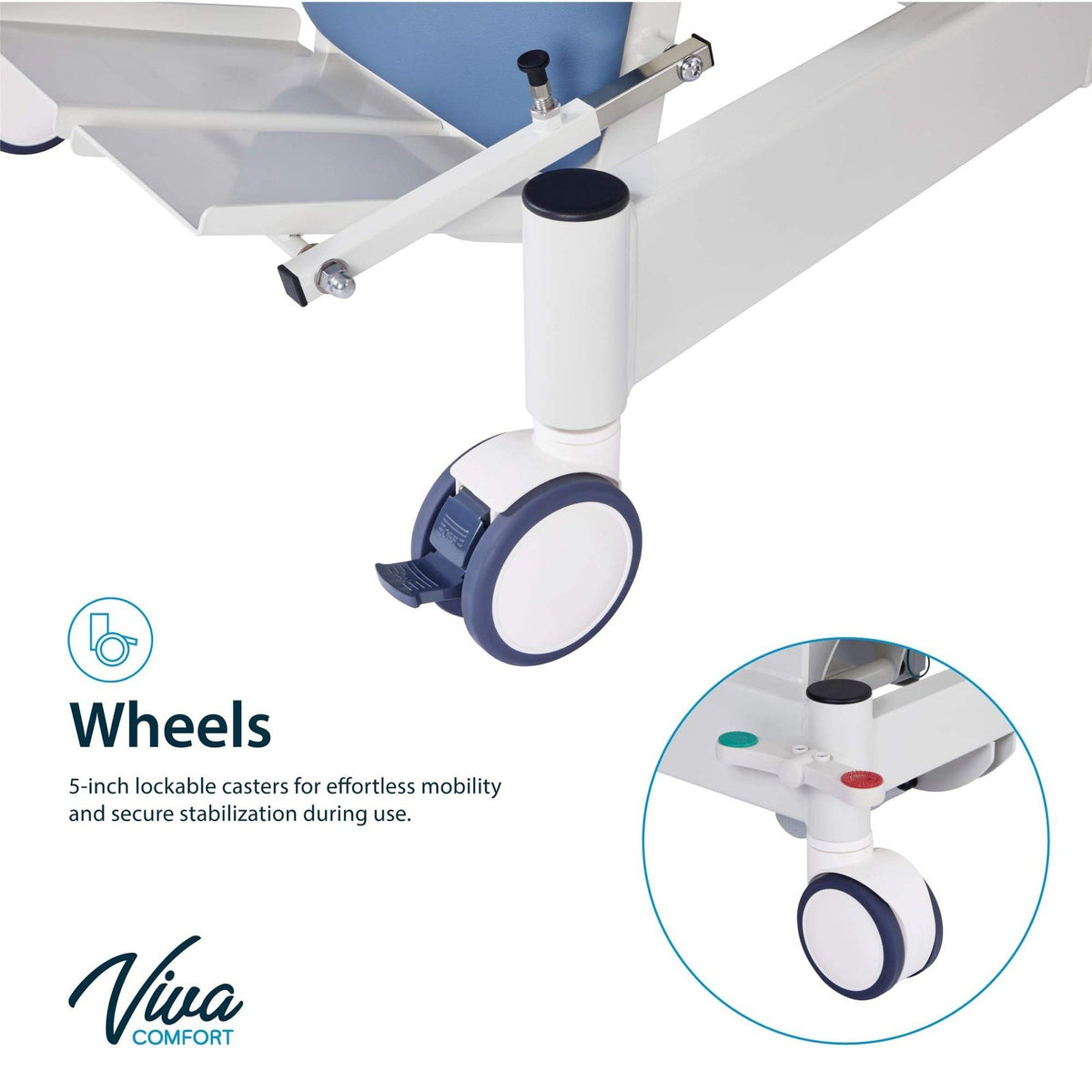 Vivacomfort ADI903-05 Tilting Power Hi-Lo Rehab Therapy Table 475 lbs Chiroprac