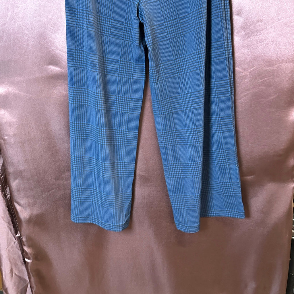 Susan Graver Women's Cosmic Blue XXS Petite Printed Liquid Knit Culotte Pant