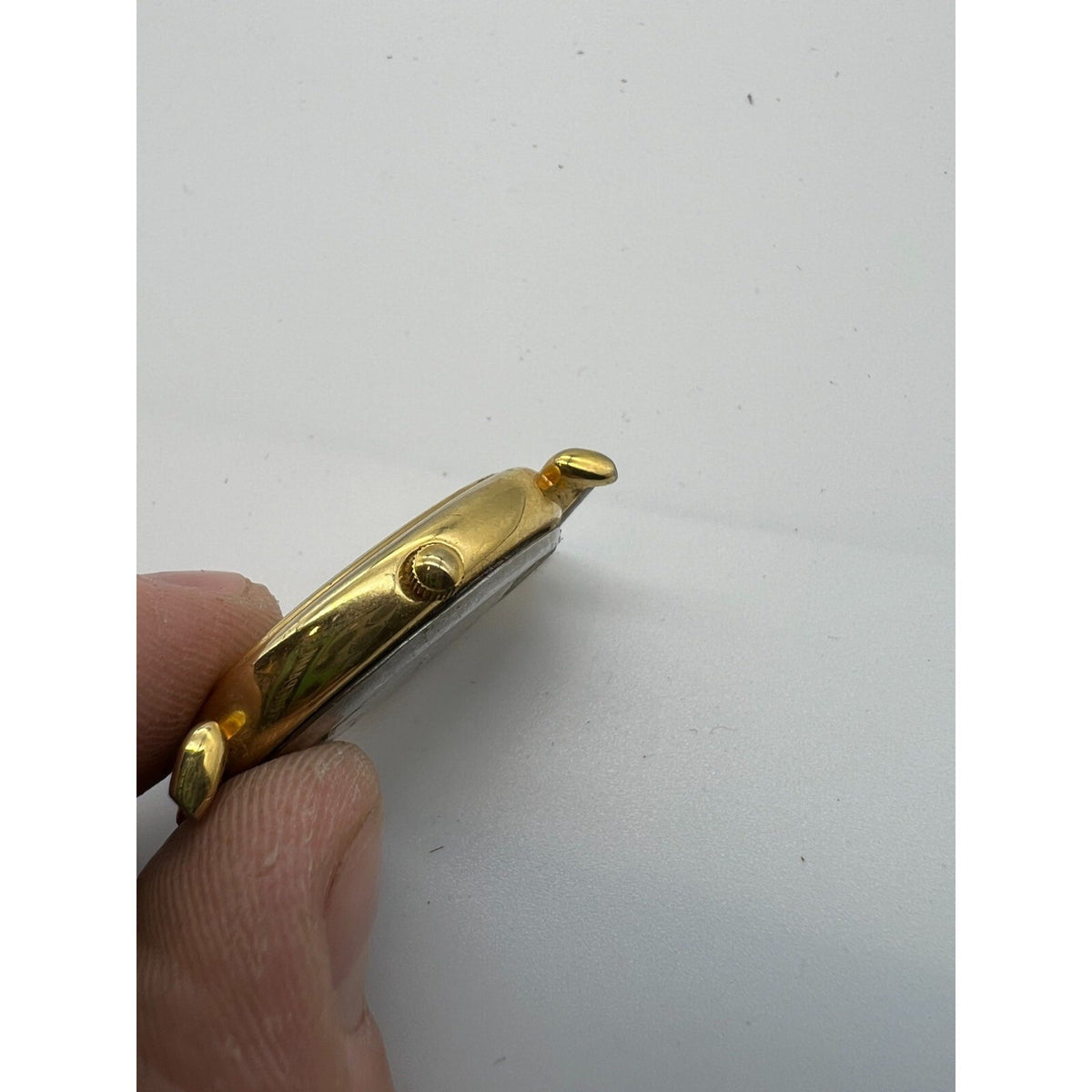 Newport Gold Tone Women's Oval Watch No Band