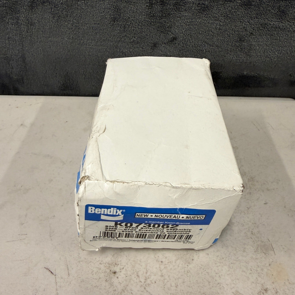 Bendix K073062 SMS-9700 Air Brake Solenoid Assembly