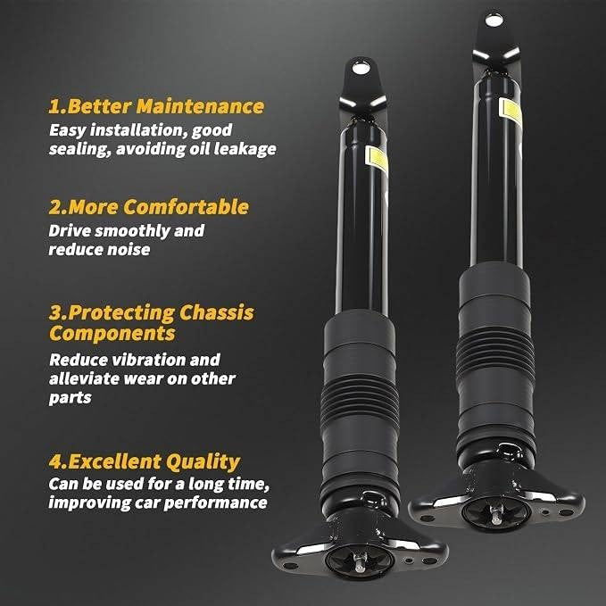 Set of 2 Jecoupoon Rear Shocks Absorbers Struts Compatible with Durango 11-15