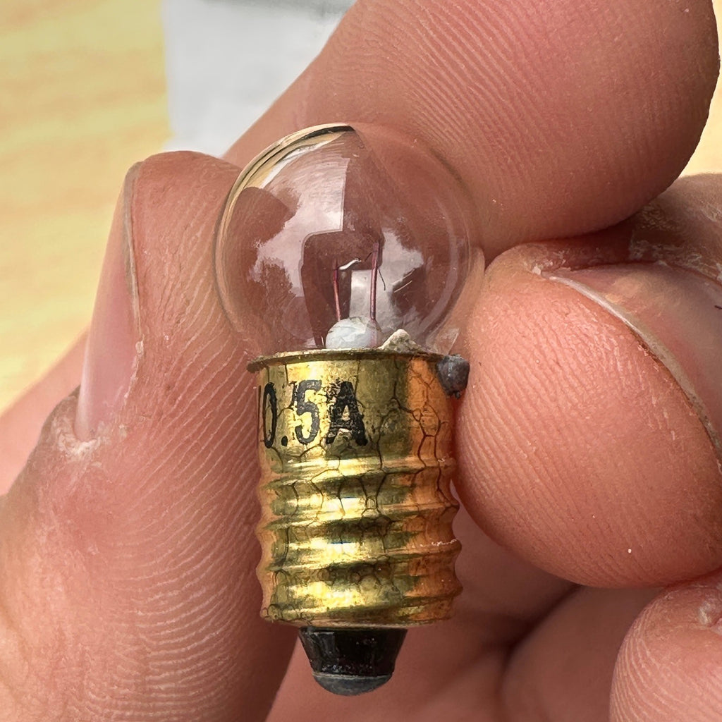 Set of 3 Pack of 10 Miniature Lamps 7-1200-18 Light Bulbs 6.3V 0.5A