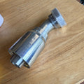 Parker 1J777-20-20 Crimp Hydraulic Hose Fitting 1-1/4" Hose 45 Deg Elbow Seal-