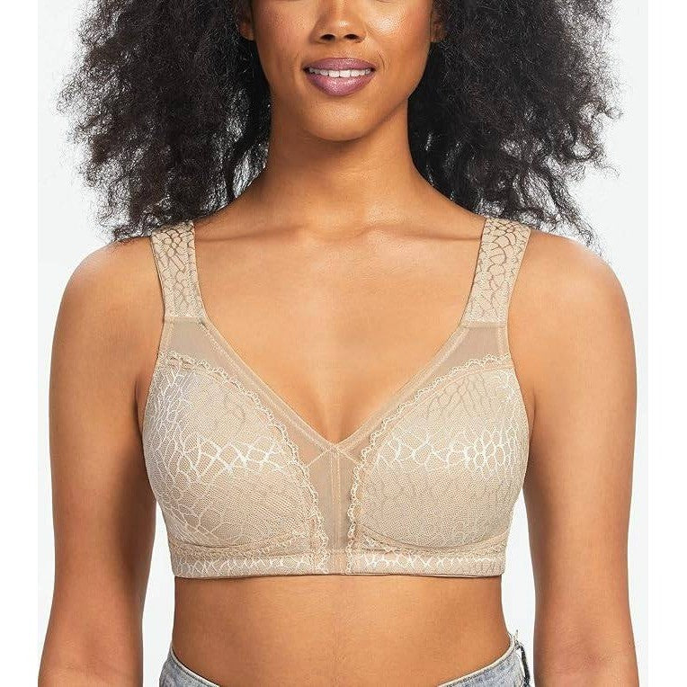 HACI Women's 42DD Minimizer Bra Full Coverage Everyday Wirefree Non Padd