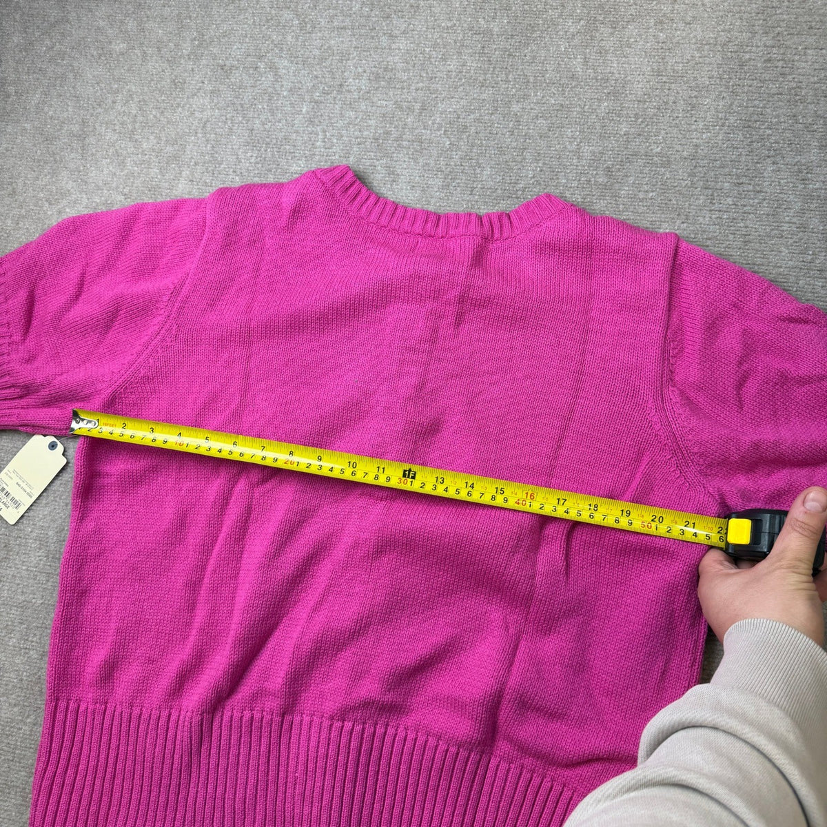 MSRP $44 St. John's Bay Womens XXL Rose Valley Crew Neck Button Cardigan Short
