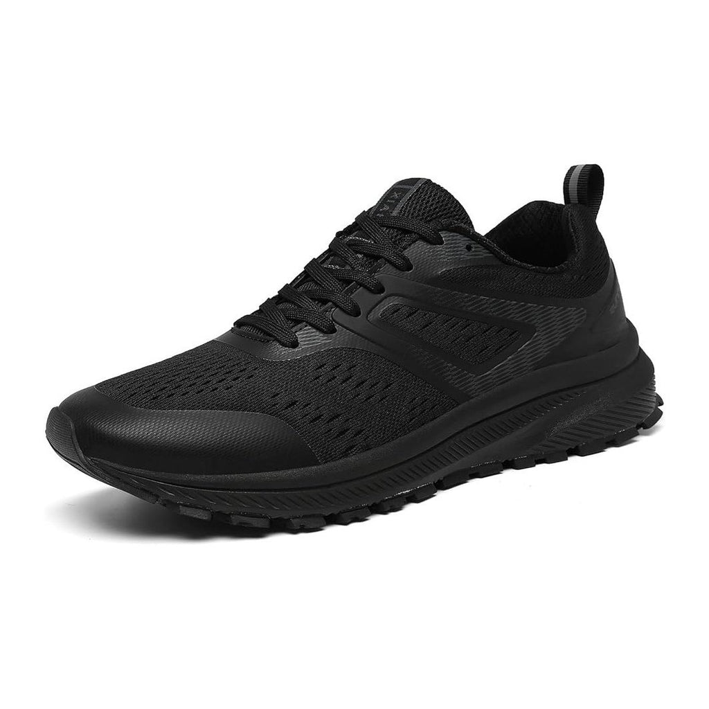 Xianv Men's US 8-10 Black Walking Shoes Lightweight Breathable Athletic Running