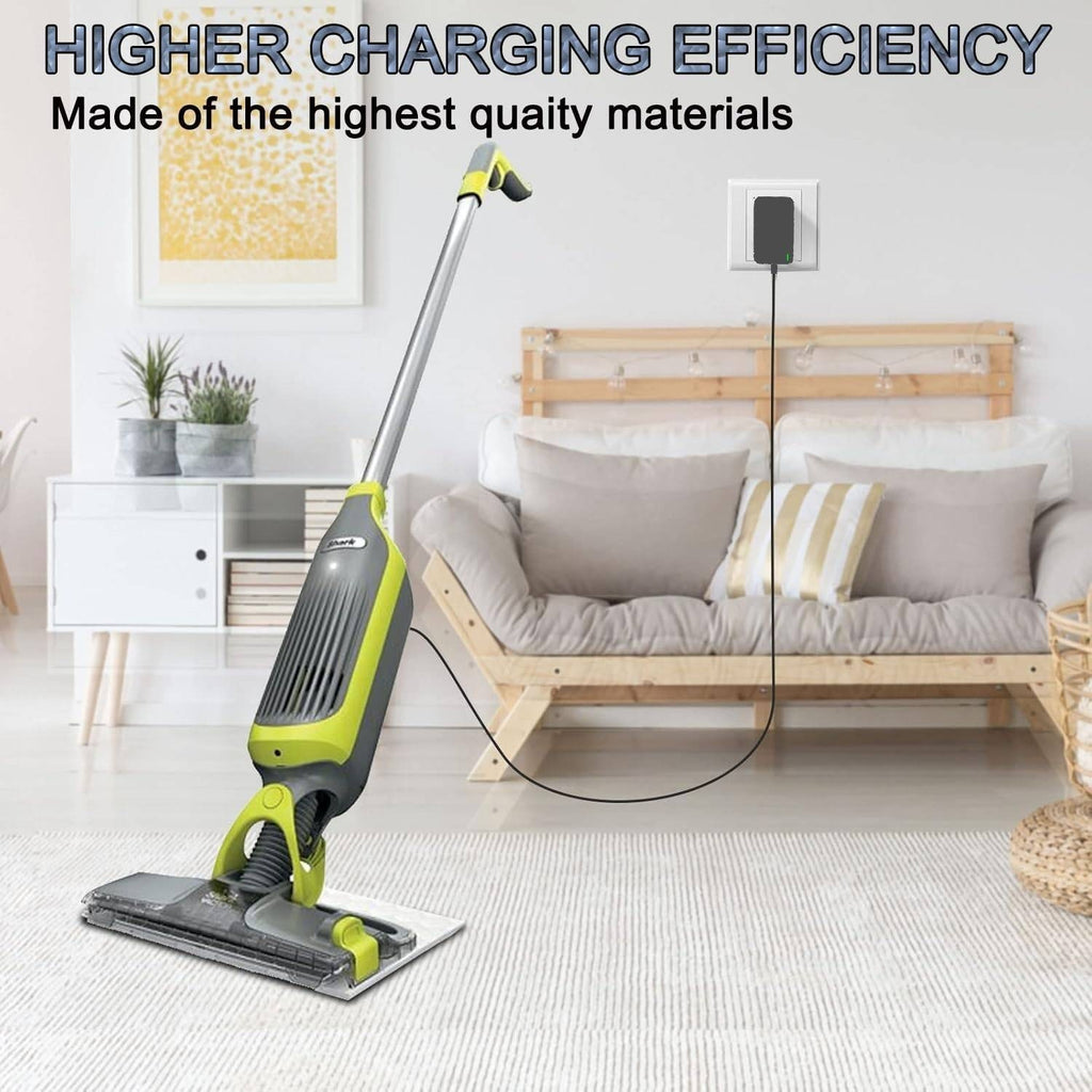 Charger for Shark VM200 VACMOP 10.8V Li-ion 6.5Ft Cordless Floor Vacuum