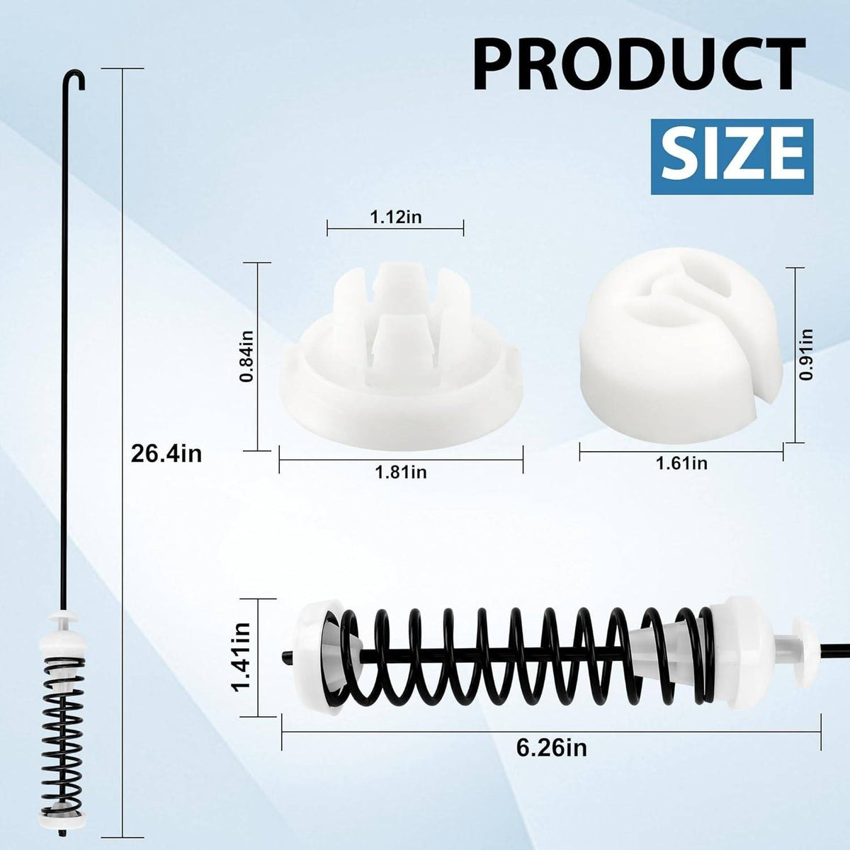 Set of 4 TOMOON NTW4516FW2 NTW4516FW3 NTW4516FW1 NTW4605EW0 Washer Suspension